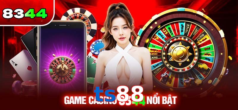 Sảnh Casino ts88 thưởng cực khủng
